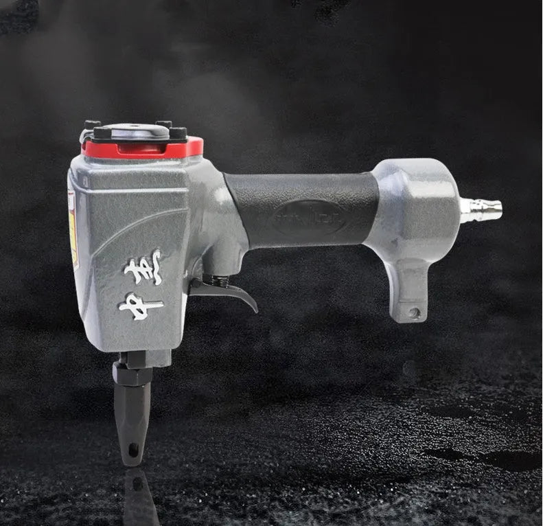 DK30 metal sheet punching air nail gun for fabric perforation with adjustable hole diameter