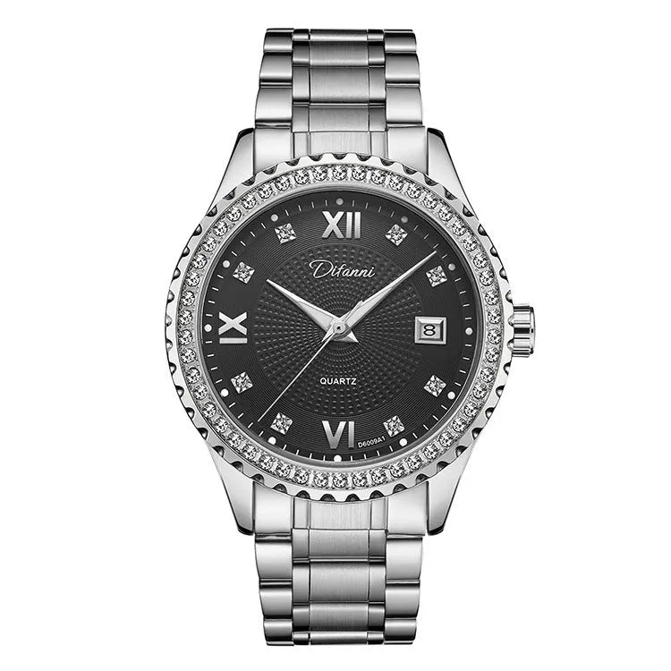 Fashionmonger men's waterproof automatic mechanical watch in gold and silver colour variants