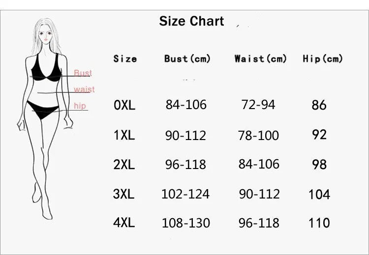 Women's floral print one-piece swimsuit in plus sizes with split-colour design