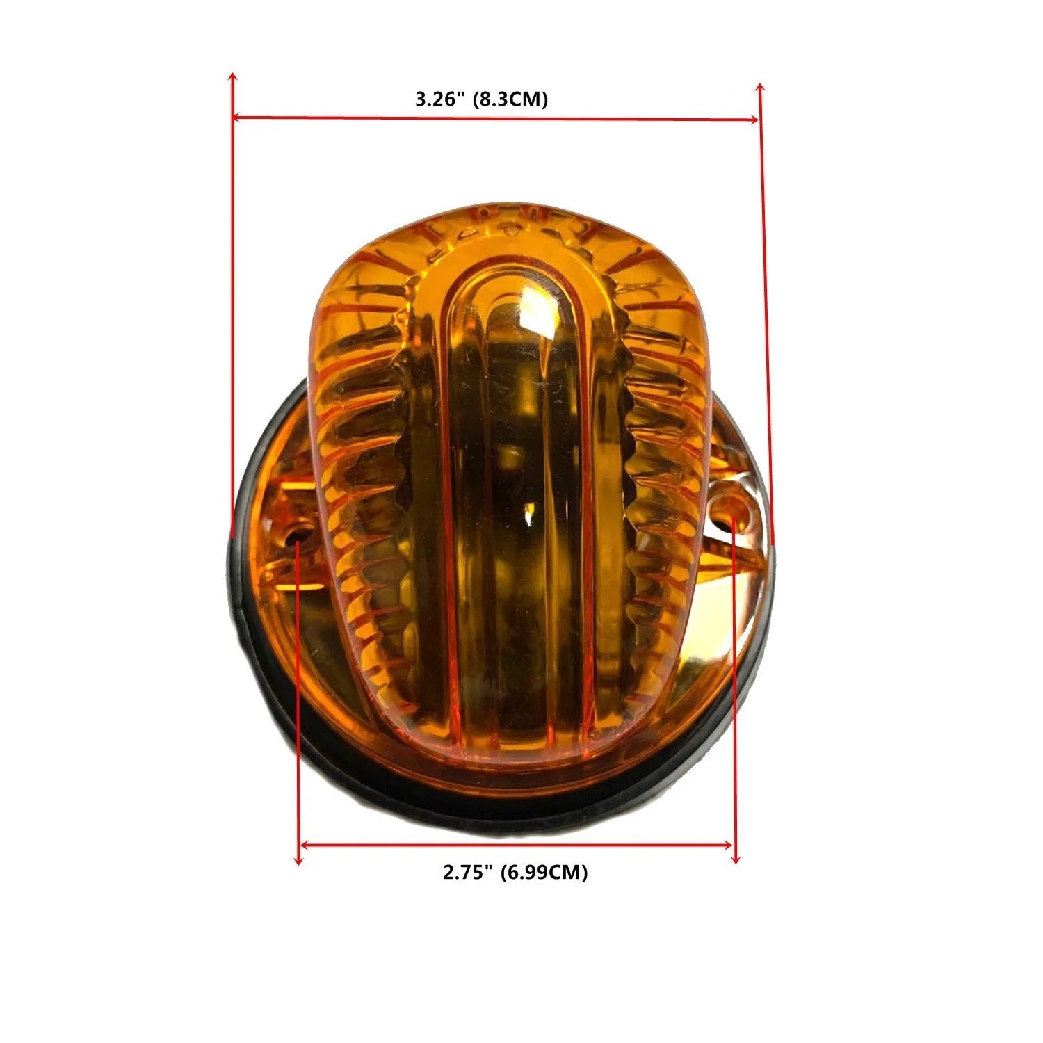 GR-series LED roof cab marker light kit with yellow, clear, and smoked lenses, bases, T10 bulbs, and screws.