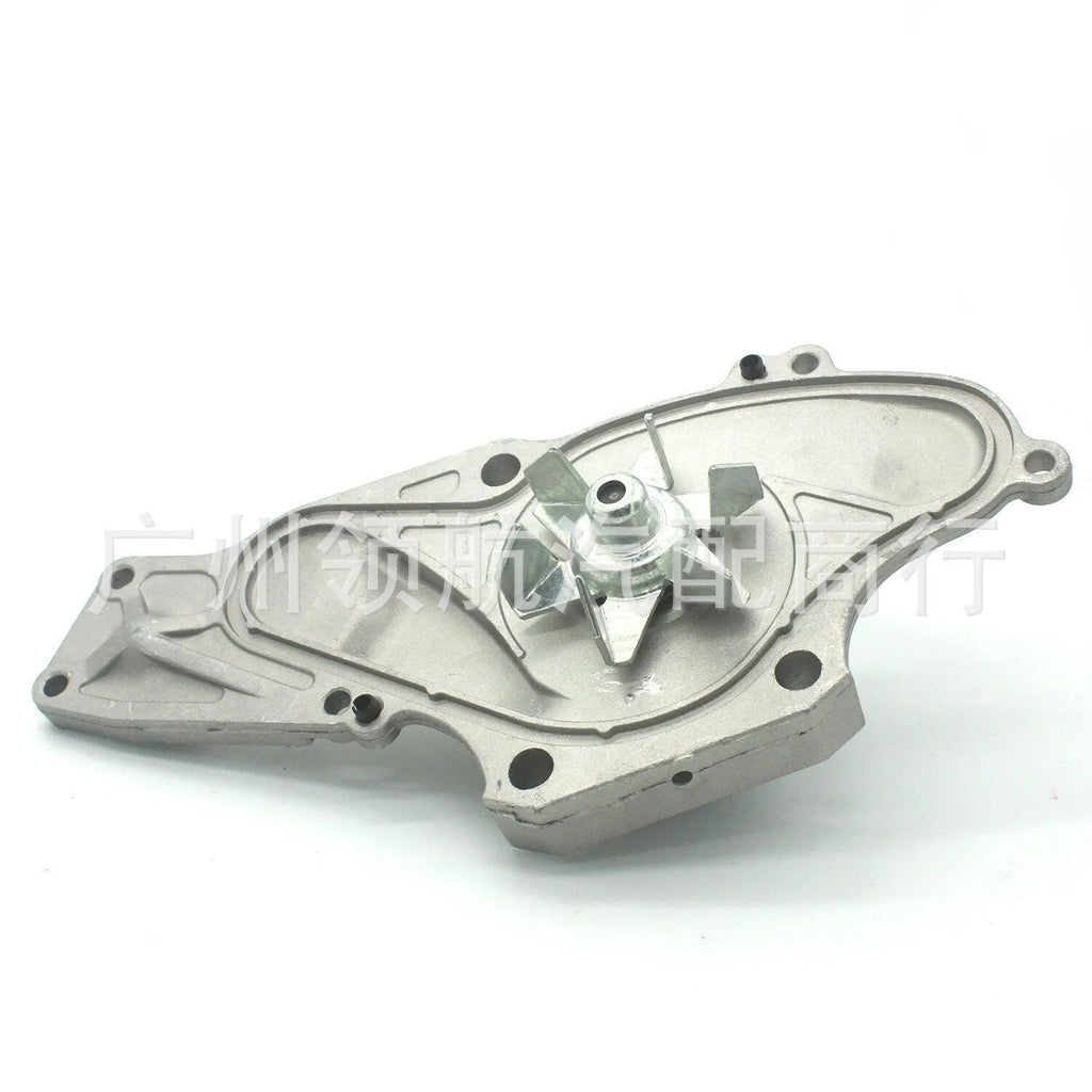Metal automotive belt and water pump assembly components for engine cooling system repairs