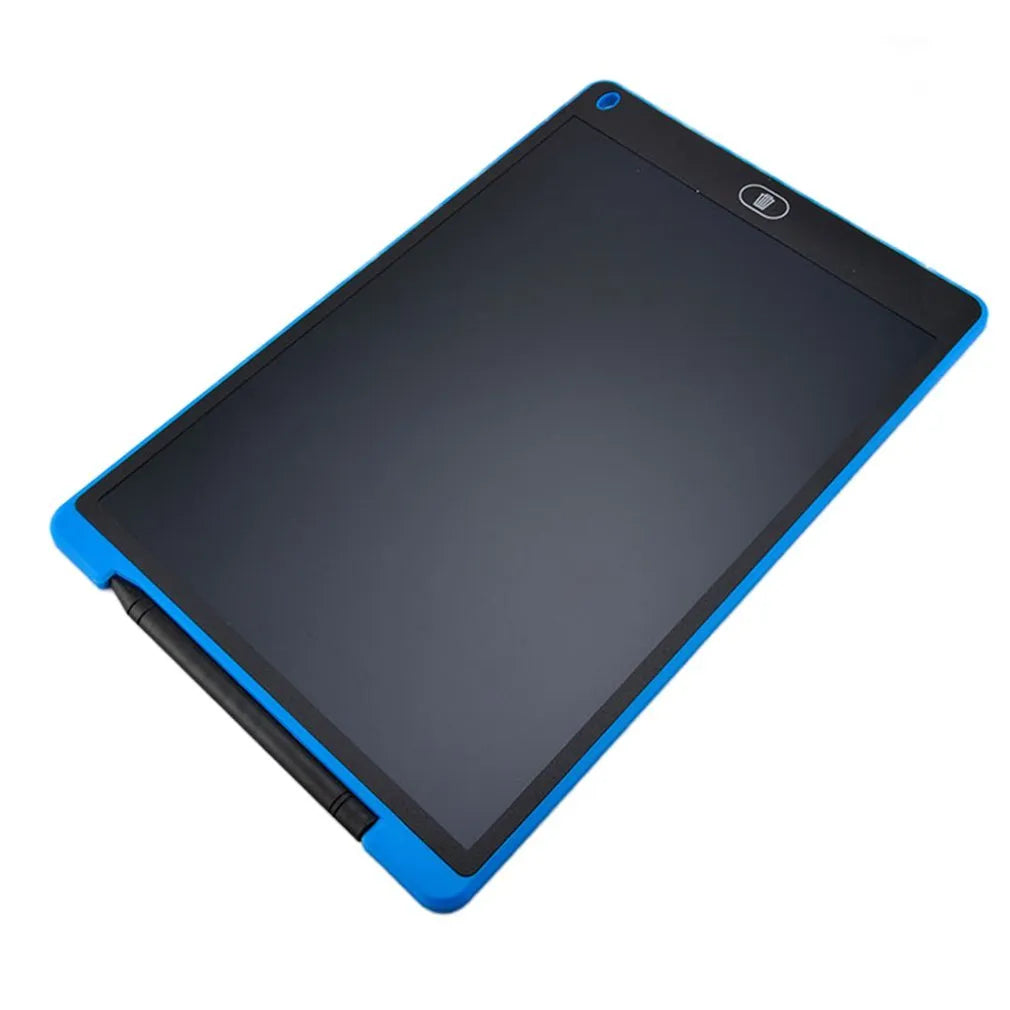LCD electronic writing board for children with stylus on pressure-sensitive screen