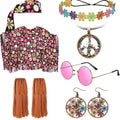 Tie dye pattern cloak costume suit in free size with choice of bell sleeves or sleeveless design