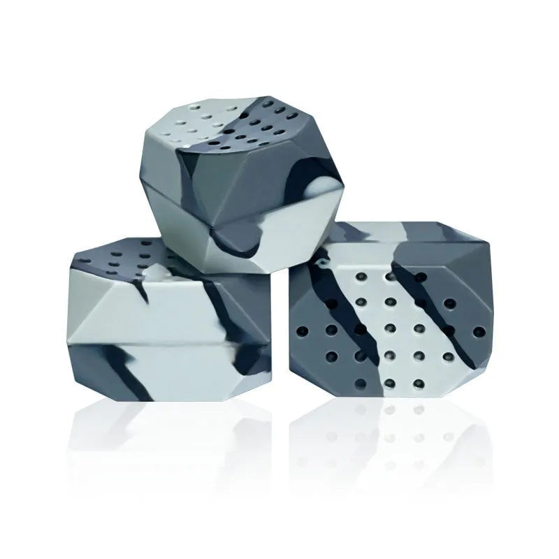Camouflage pattern silicone facial muscle fitness balls for jaw training exercises