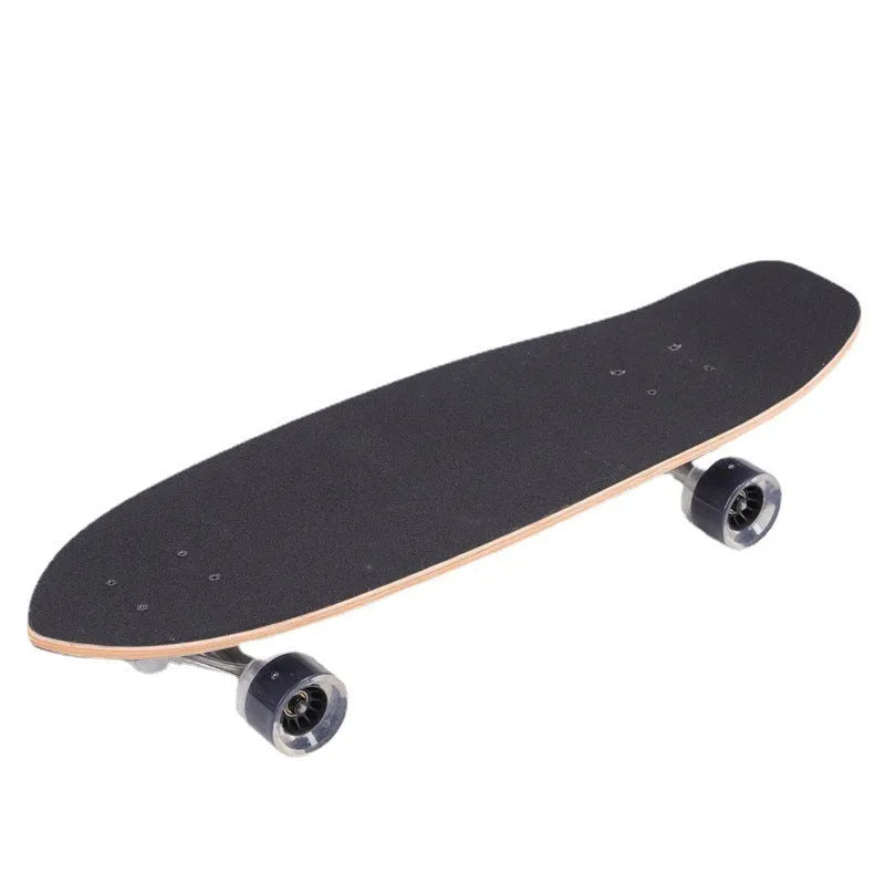 White maple wood 31-inch street scooter skateboard with standard wheels