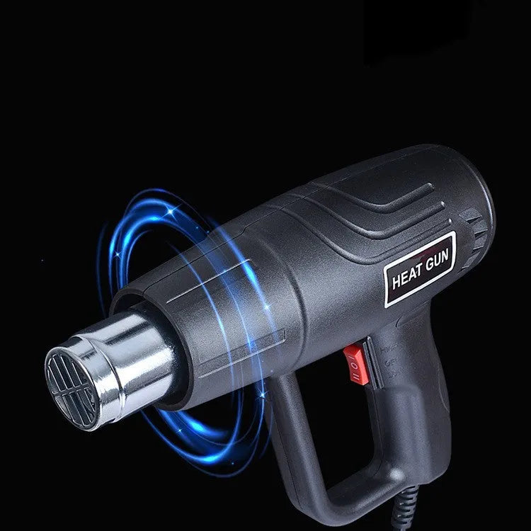 2000W industrial hot air tool with temperature regulating settings and grid air outlet