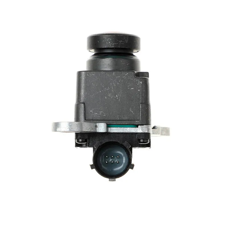 Black plastic reversing camera for Dodge trucks with rotating adjustable mount