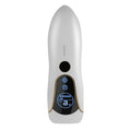 Freezing point hair removal device in sundial white, green, or pink colour for body, face, leg, and private part use