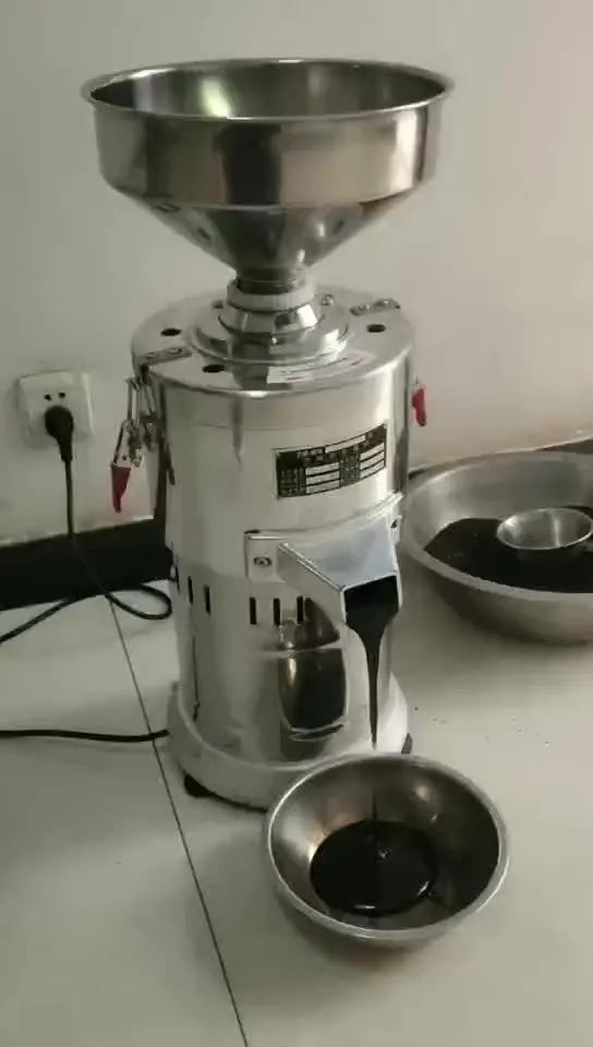 ZX-100Y stainless steel electric sesame paste grinding machine with 100mm wheel