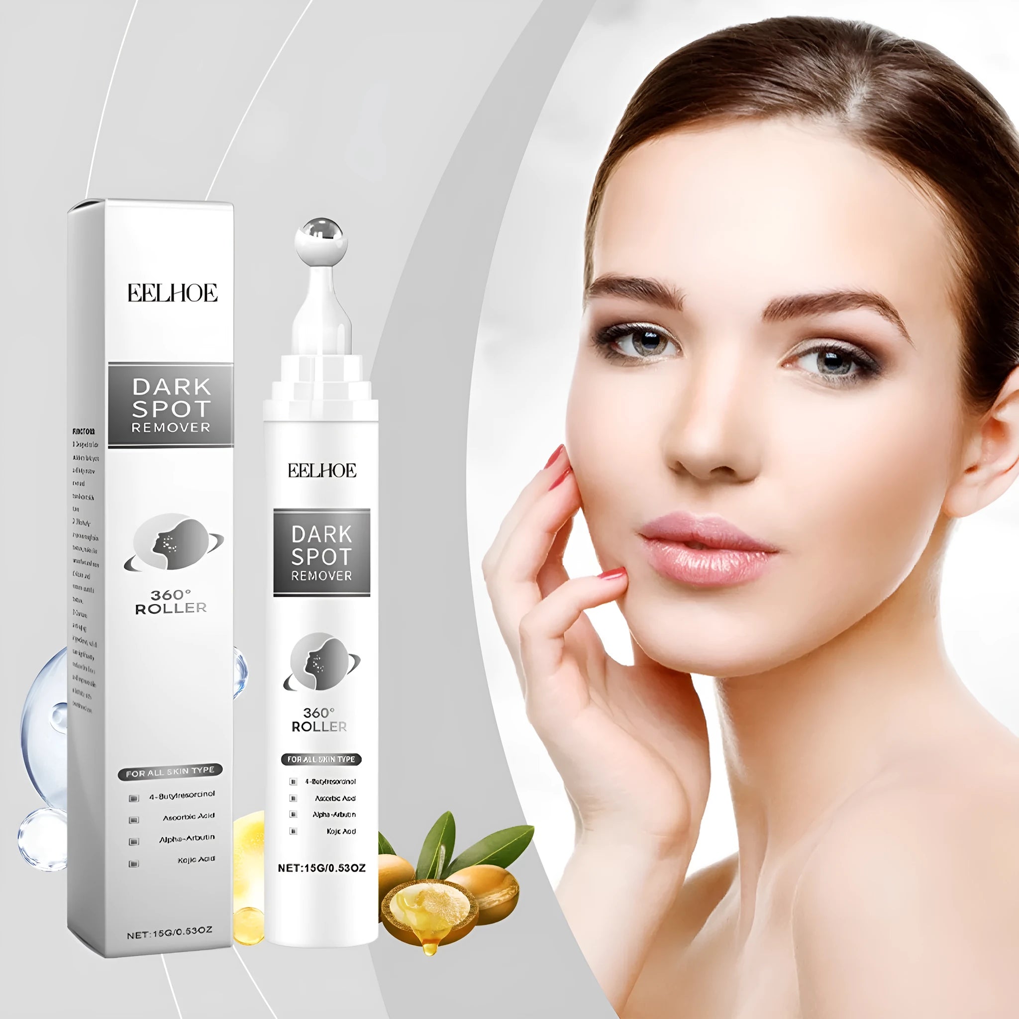 15g facial essence cream for skin brightening and hydration with jojoba oil