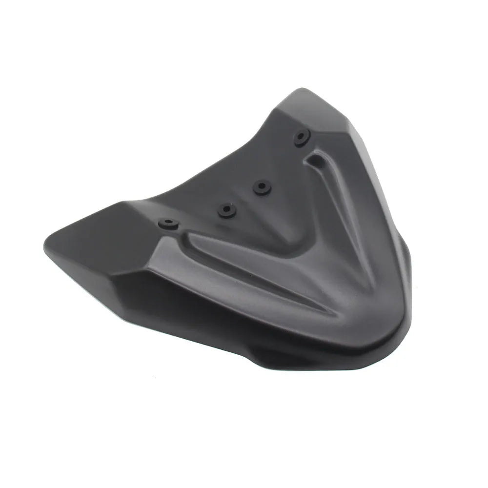 Black ABS fixed wind front wing motorcycle accessory for KTM Adventure models