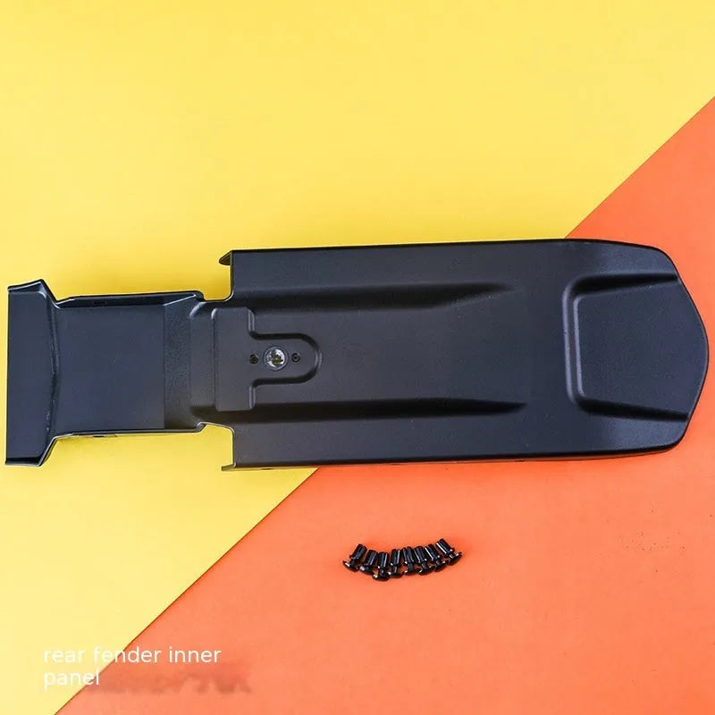 Carbon fibre lengthened rear mudguard and fender set for Light Bee electric off-road bike