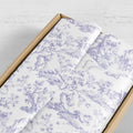 French MG tissue paper in pink purple and green purple colours measuring 50x70cm