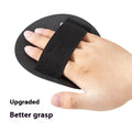 Rubber bath towel with finger style design and cake-shaped rubber fingertips