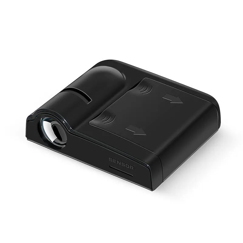 ABS plastic car decorative projection radium lamp with compact dimensions for universal vehicle use