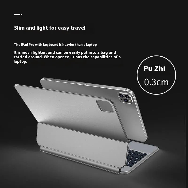 11-inch Bluetooth magic control keyboard with magnetic iPad protective cover in five colour options