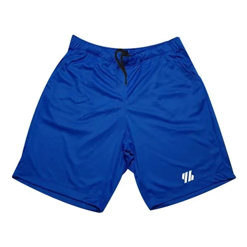 Men's loose fit metal silk sports shorts for summer running in multiple colours.