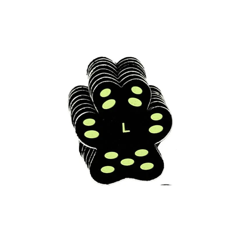 Silicone cloth dog walking claw protection footstickers in S and M sizes