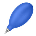 Blue rubber dust removal air blower cleaning tool for cameras and phones