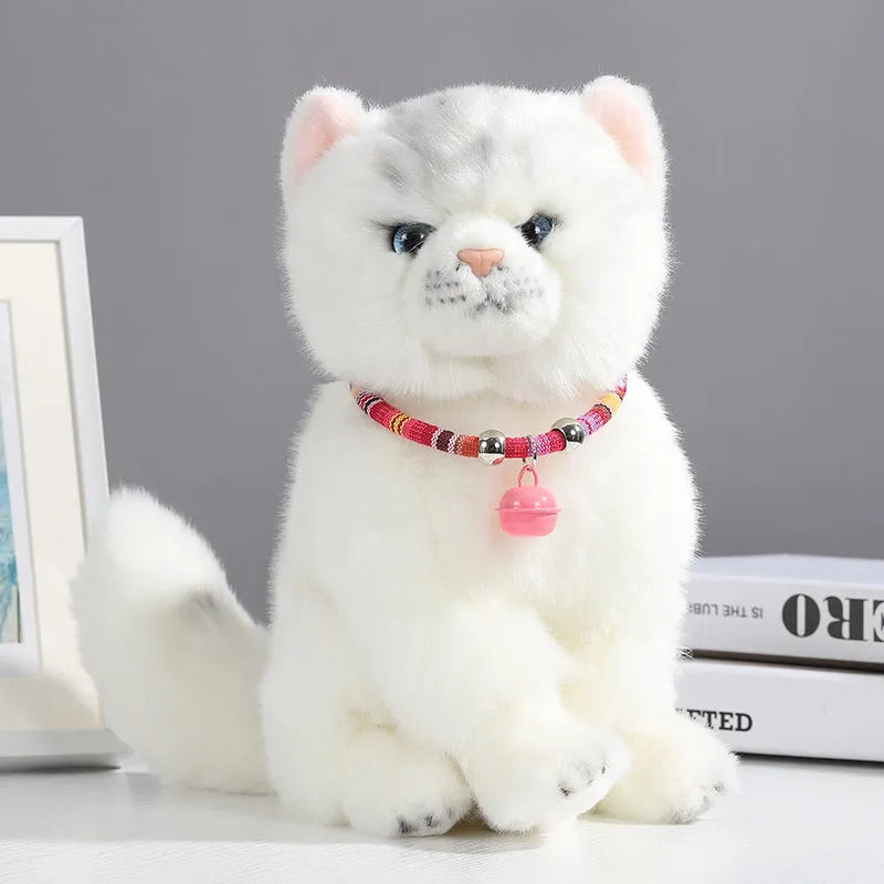 Adjustable ethnic pattern pet collar with a bell, shown in various colours for cats and small dogs.