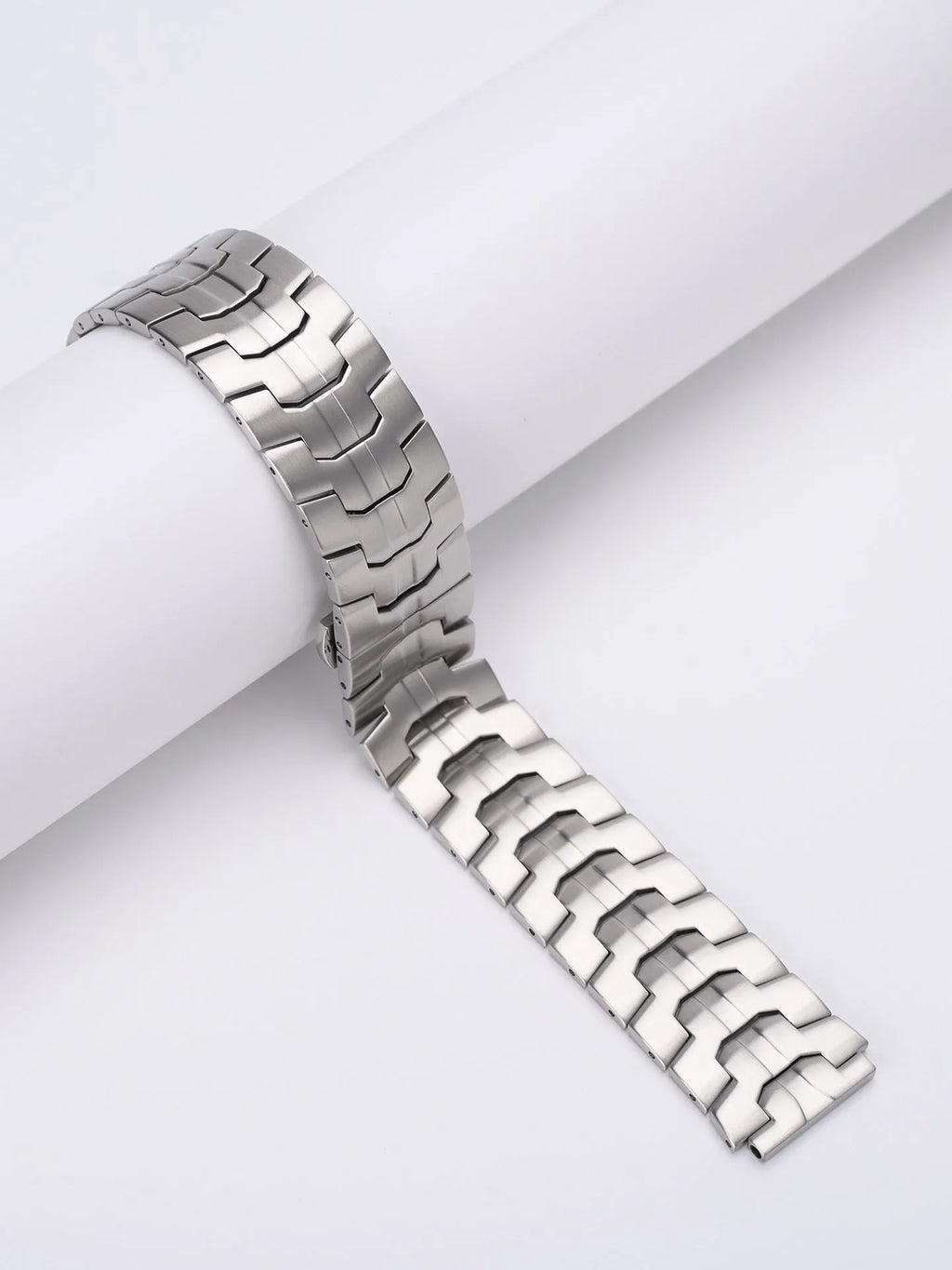 Stainless steel watch band replacement strap for Samsung Galaxy Watch in multiple colour options