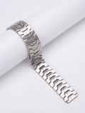 Stainless steel watch band replacement strap for Samsung Galaxy Watch in multiple colour options