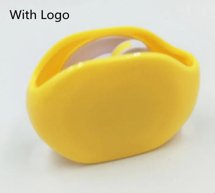 Automatic earphone cable winder with telescopic push mechanism showing compact design
