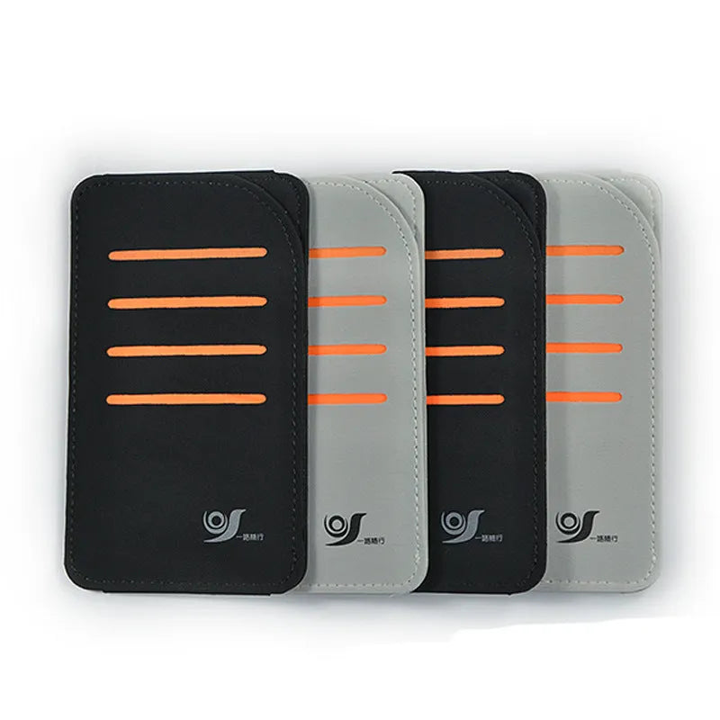 Four car sun visor shading panels with vehicle storage bag in black or grey colour options