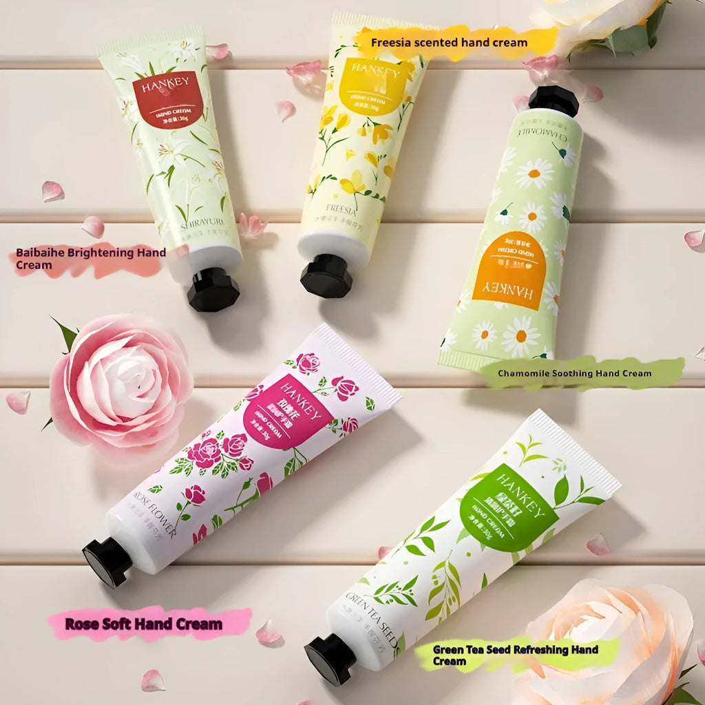 30g tube of fruit-scented hand cream for dry skin moisturisation