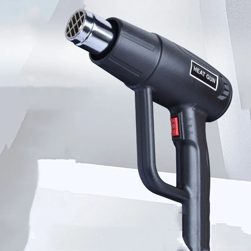 2000W industrial hot air tool with temperature regulating settings and grid air outlet