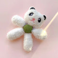 Edible catnip ball chewing toy for kittens in animal designs