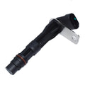 Black universal automotive sensor connector for General Motors vehicles with included car sensor.
