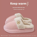 Plush fleece slipper with PVC sole in multiple colour options
