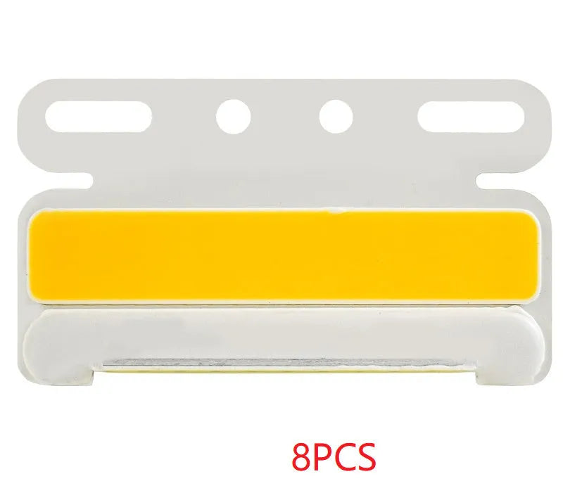 Waterproof COB LED truck side light in aluminum alloy housing available in red white yellow green blue for 12V 24V vehicles
