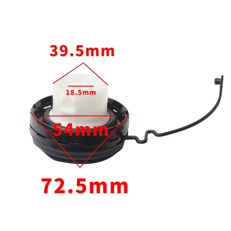 Special Auto Parts black plastic snap-type fuel tank cap for Toyota vehicles