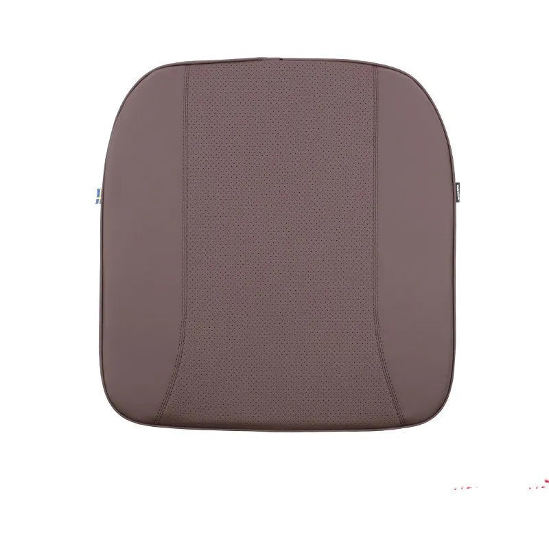 Car headrest neck pillow with lumbar support cushion in brown colour for Volvo vehicle seats