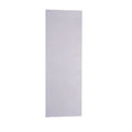 Stainless steel cake decorating scraper with a polygon-patterned edge for smoothing buttercream