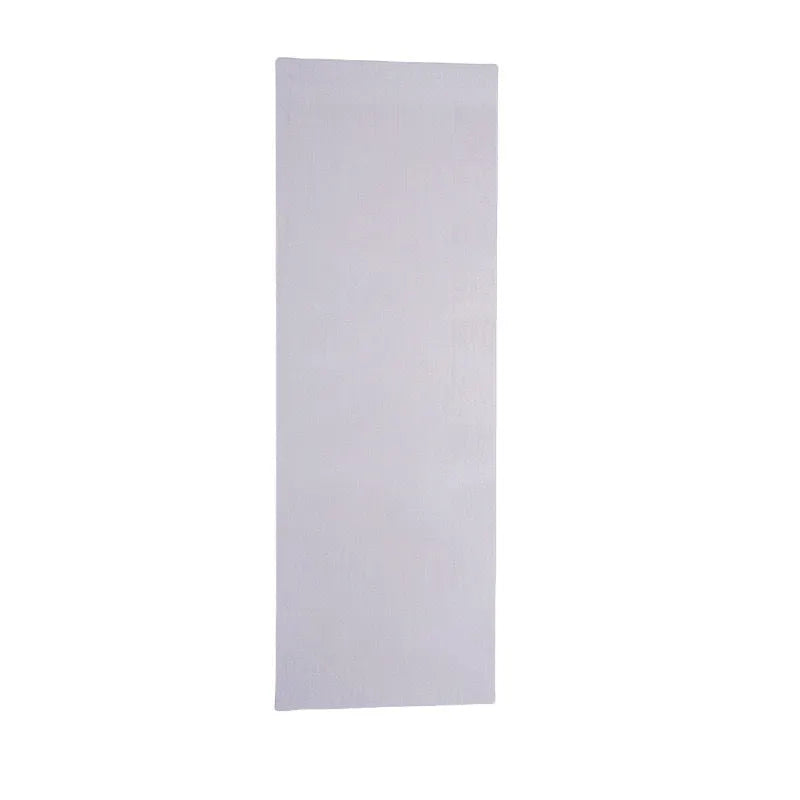 Stainless steel cake decorating scraper with a polygon-patterned edge for smoothing buttercream