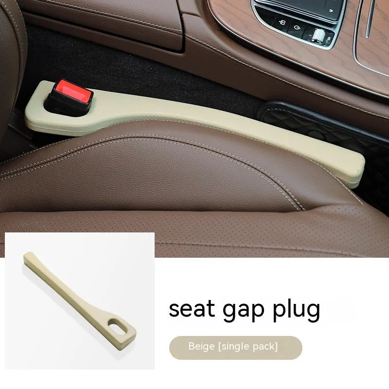 Flexible polyurethane car seat gap filler strip in choice of colours.
