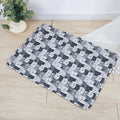 Reusable cloth pet training pad with colourful animal print and non-slip waterproof backing
