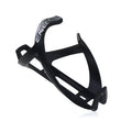 TPR plastic mountain bike water bottle cage in fluorescent yellow with PVC mounting fixtures