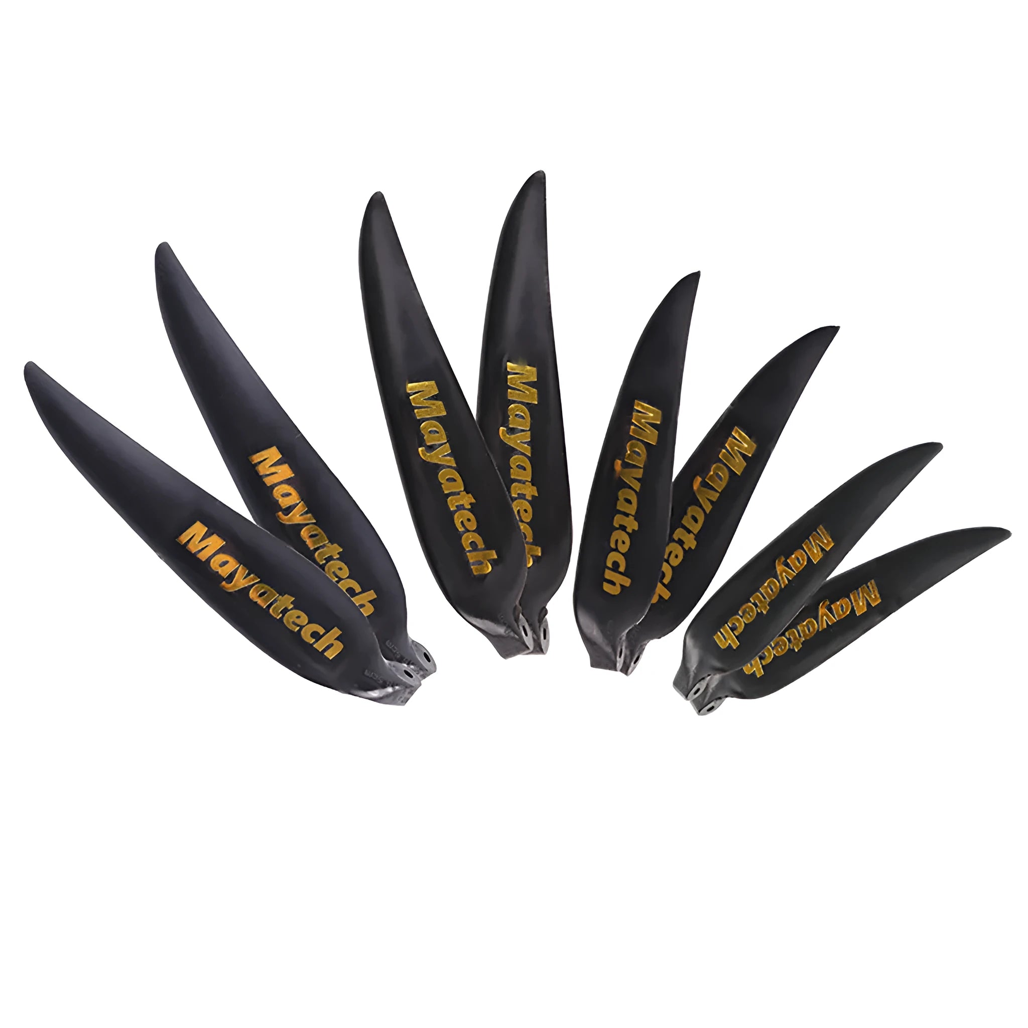 Black nylon folding paddle glidder measuring 12cm by 6.5cm with quick disassembly fittings