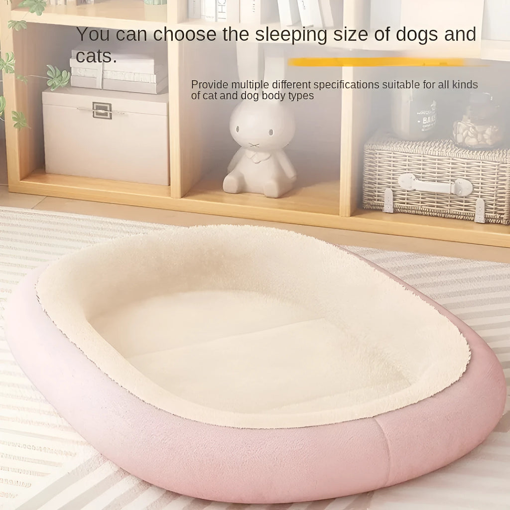 Insulated dog kennel for small and medium pets in grey, shown with a teddy breed dog inside.