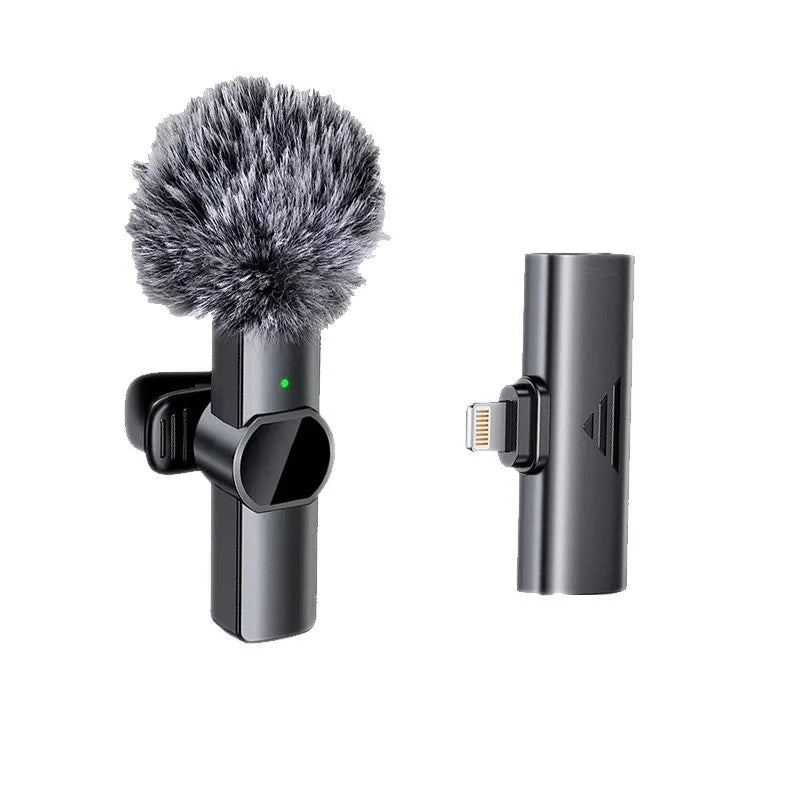 K3Pro wireless clip microphone with noise reduction for professional recording
