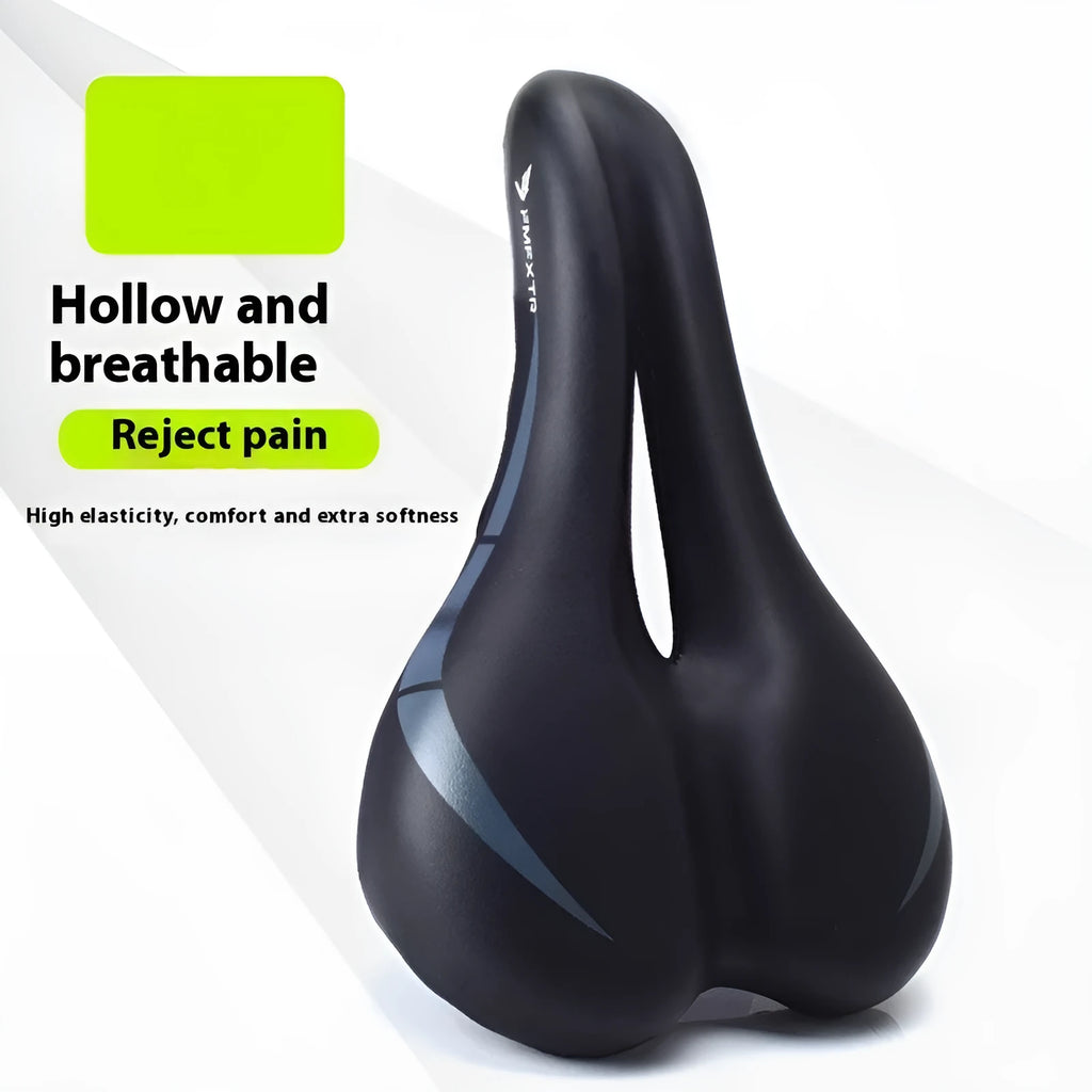 Bicycle seat cushion with hollow 3147 pattern design measuring 270mm by 180mm