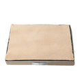 Removable washable memory sponge dog mat in khaki, sizes from 50x40cm to 120x75cm