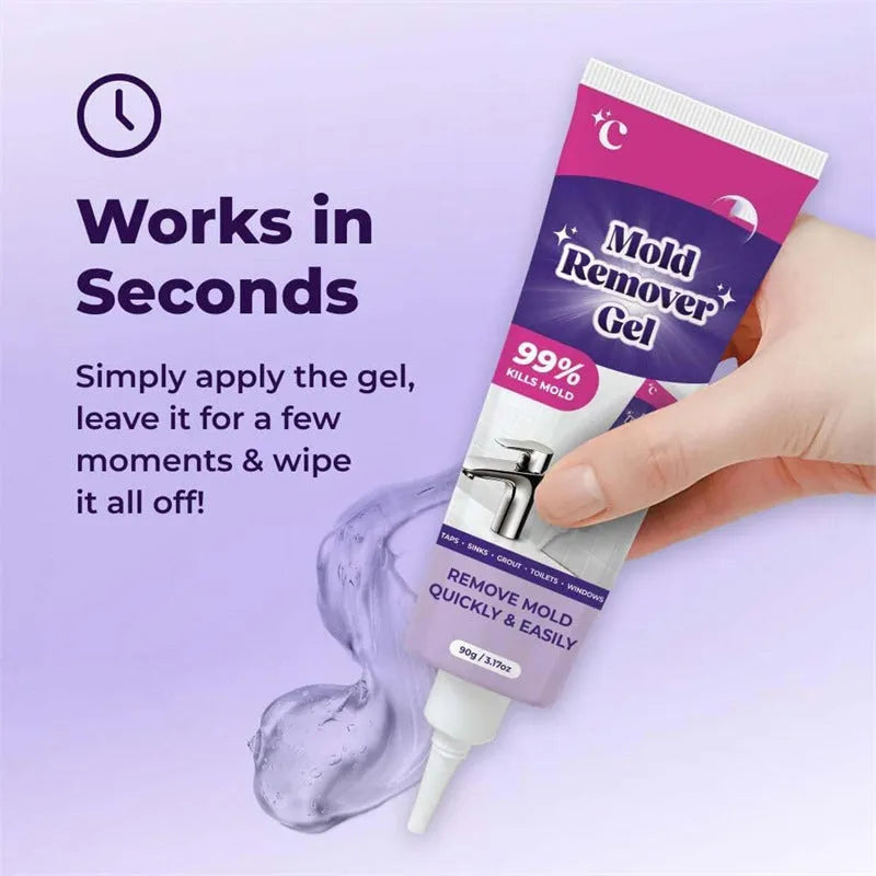 90g tube of gentle cleansing nursing gel with deionized water and sodium hypochlorite formula.