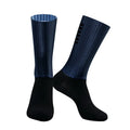 Athletic sports socks for cycling and running in multiple colour options with moisture-wicking fabric