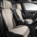 Ultra thin tailored leather car seat cover with gradient hole pattern in six colour options
