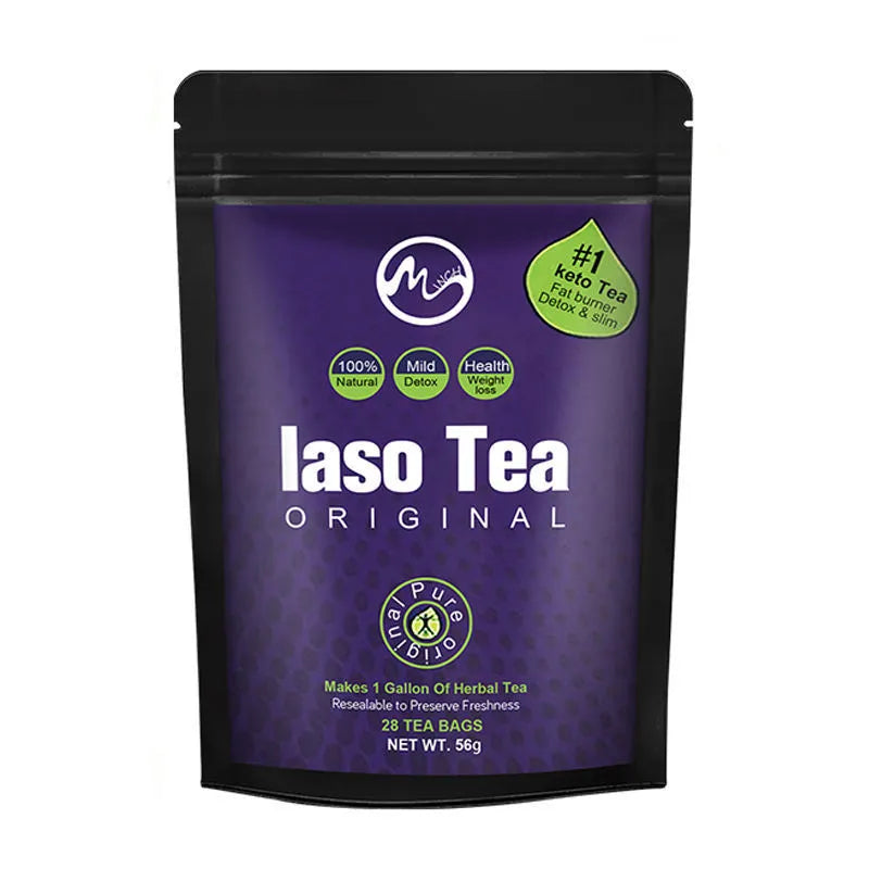 A single bag of sugar-free instant slimming tea for cold soaking.